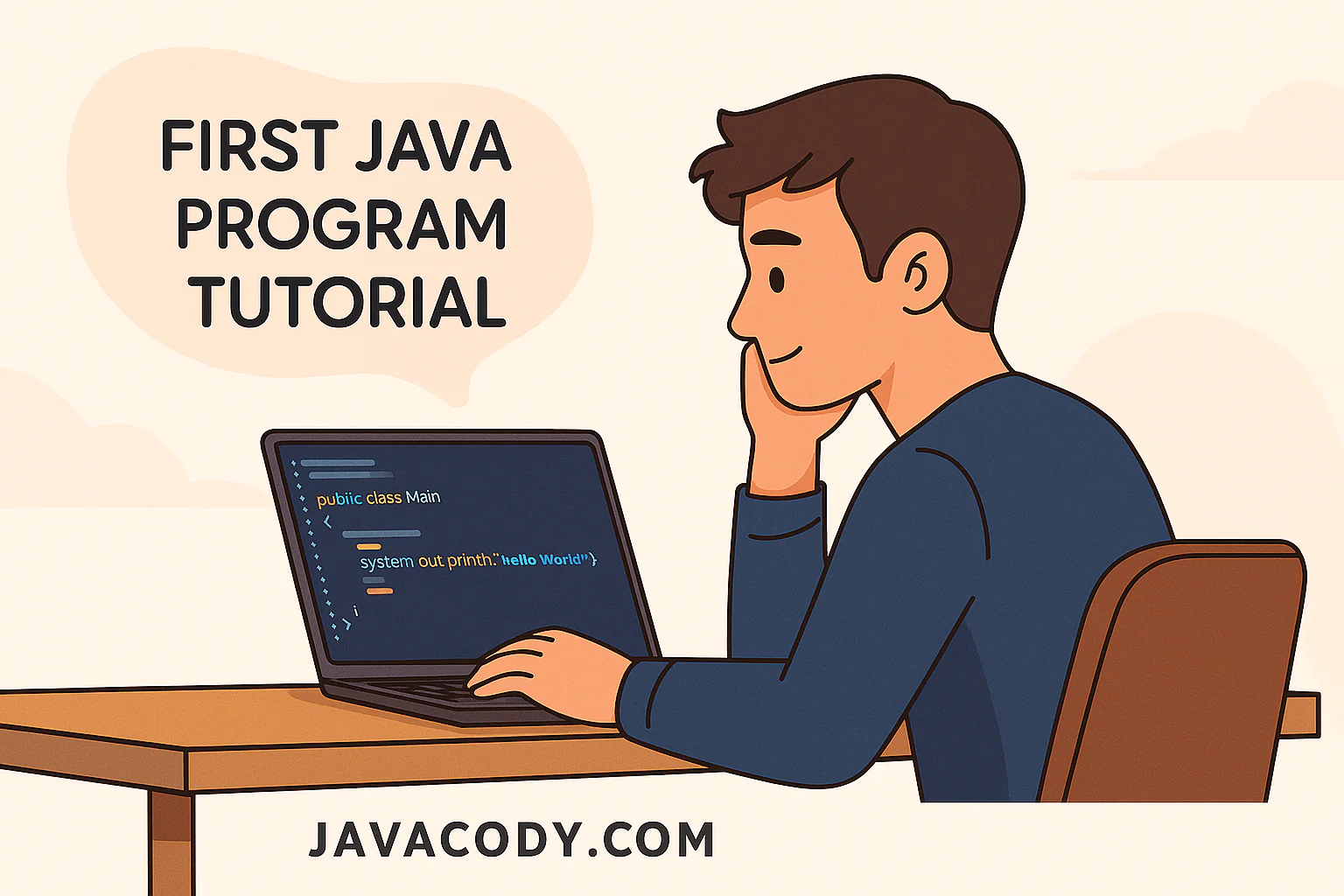 First Java Program Tutorial