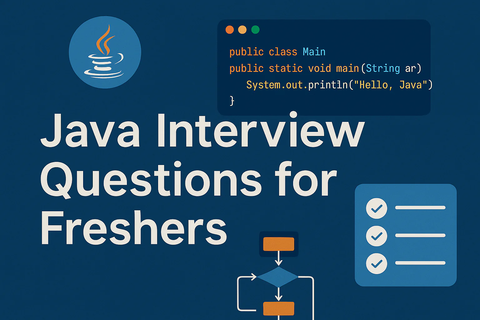 Java Interview Questions for Freshers