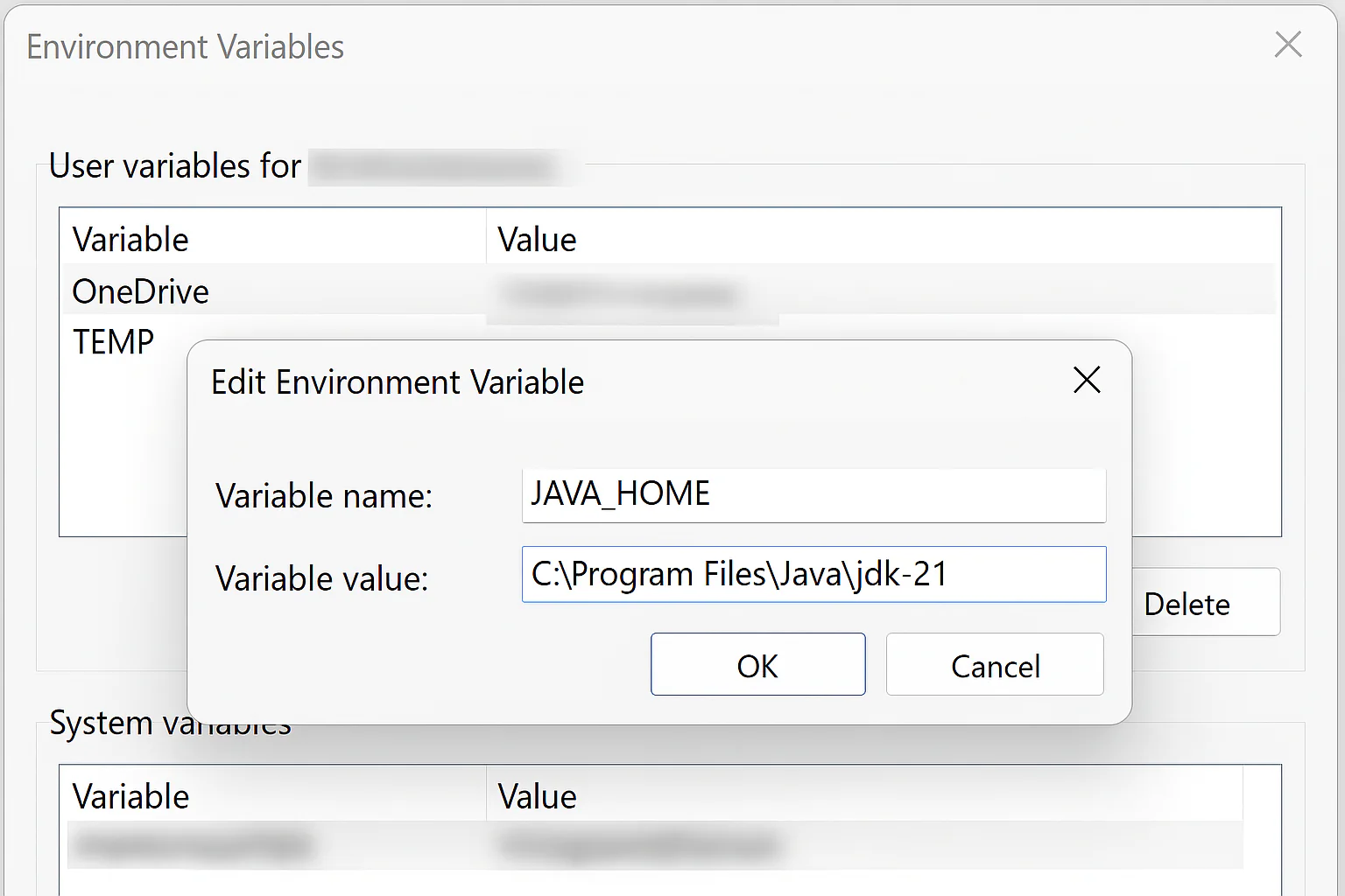 How to Set java Path